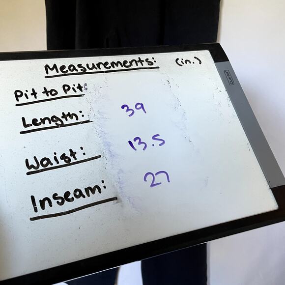 Women's wide leg trousers high waist pockets pants size 4 zip closure buttons - Picture 5 of 9